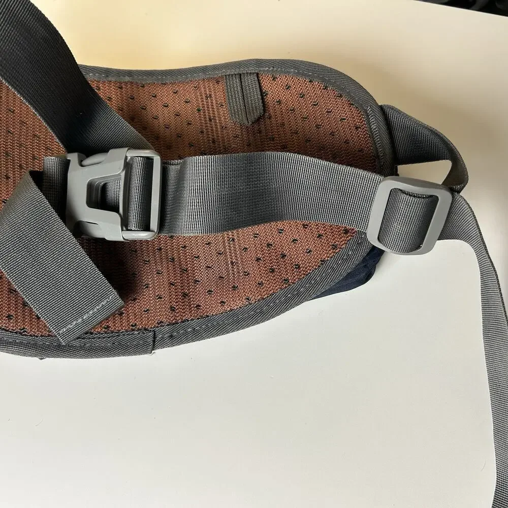 Shimonfly Fanny Pack Waist Bag Crossbody Sling Hiking Gray Fly Fishing